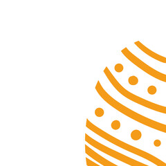 abstract brush corner border