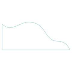 abstract line blob corner border