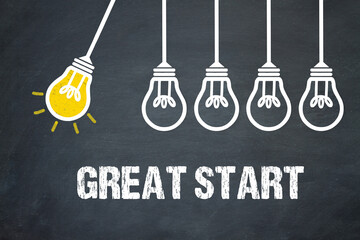 Fototapeta premium Great Start 