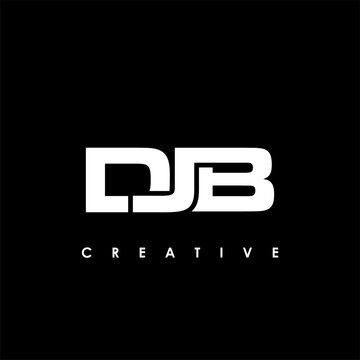 DJB Letter Initial Logo Design Template Vector Illustration