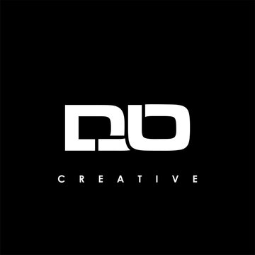 DJO Letter Initial Logo Design Template Vector Illustration