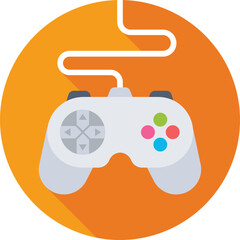 Gamepad Colored Vector Icon