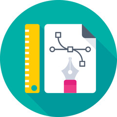 Design file Colored Vector Icon 