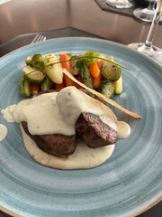 Meat with vegetables