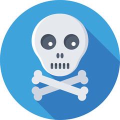 Danger Colored Vector Icon