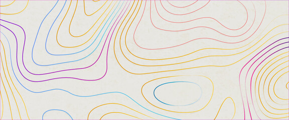 Topographic map. Geographic mountain relief. Abstract concept graphic element and geography scheme, topographic map and landscape terrain texture grid., abstract colorful topography vector background 