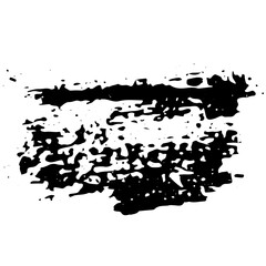 Brush stroke abstract symbol.