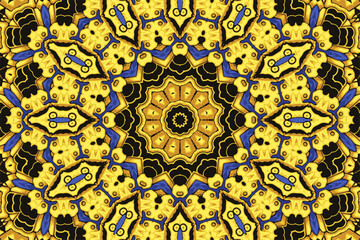 Festive seamless geometric pattern background