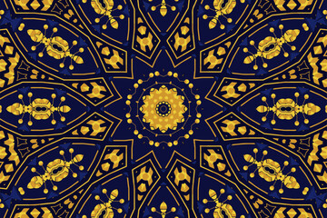 Abstract Tribal festive ethnic seamless decorative pattern