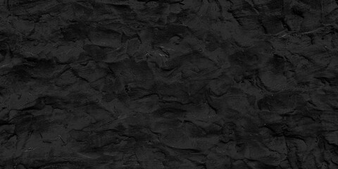Black or dark gray rough grainy cement texture background