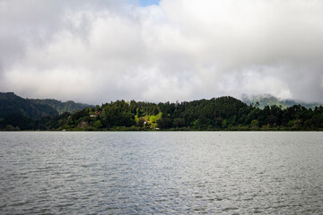lake in the mountains