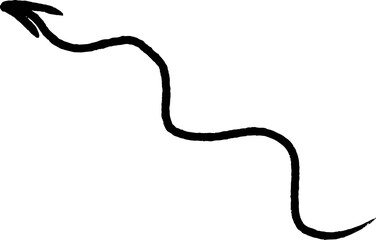 Fototapeta premium Hand-drawn arrow doodle