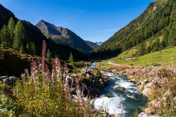 Ötztal bei Sölden im September