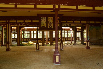 Parc d'attractions abandonn&eacute;, parc de loisirs &agrave; Pont-sur-l'Ognon en Haute-Sa&ocirc;ne