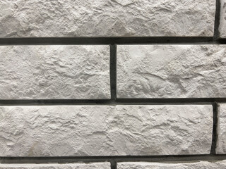 Old beautiful brick wall background texture. Close up shot