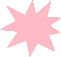 Starburst speech bubble