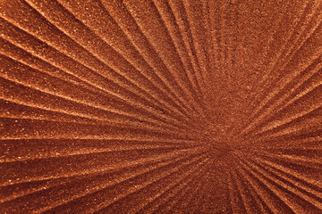 Copper glitter, luxurious abstract lines background bg texture