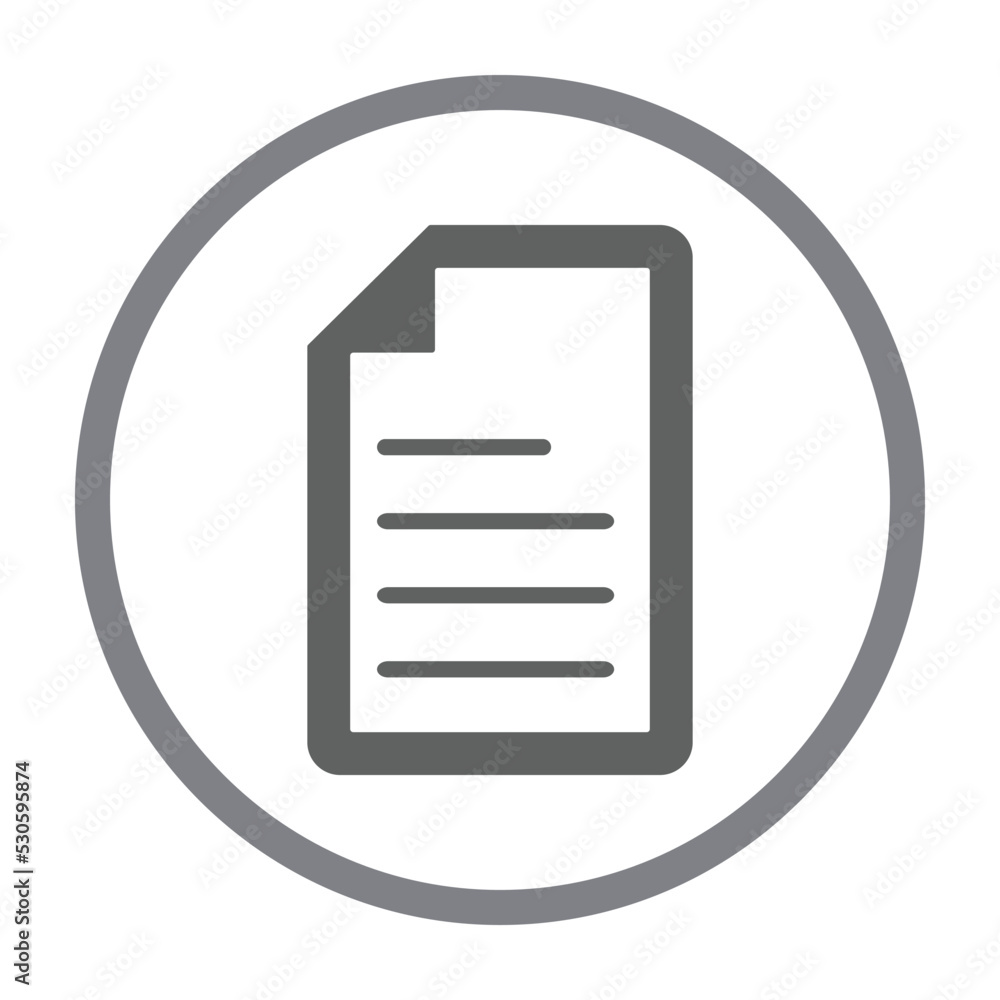 Poster document file selected icon