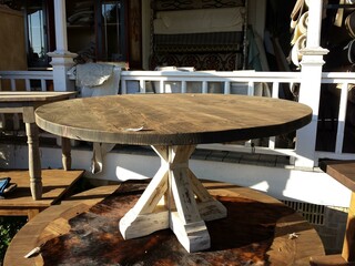 Wood Table Outdoor table Outdoor furniture Rectangle Hardwood