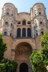 Naklejka premium Catedral de la Encarnación de Málaga