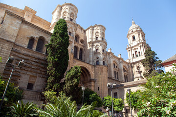 Naklejka premium Catedral de la Encarnación de Málaga