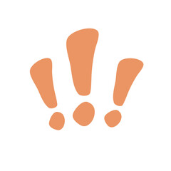 Exclamation mark type letter