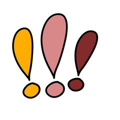 Exclamation mark type letter