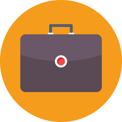 Briefcase Colored Vector Icon