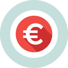 Euro Colored Vector Icon