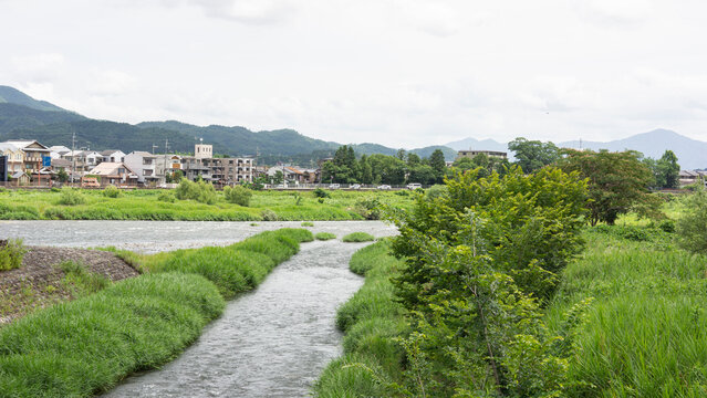 view from the river