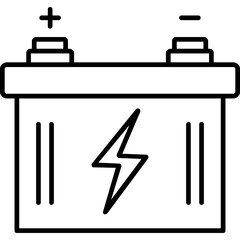 Car Battery Icon