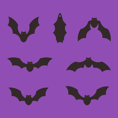 Fototapeta premium This is the Halloween bats collection