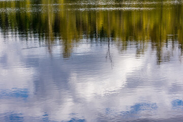 Fototapeta na wymiar reflection in water