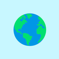 Earth. Vector illustration.