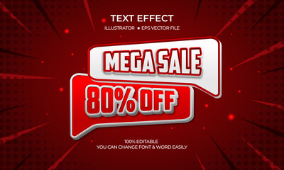 3d mega sale 80 off for promotion