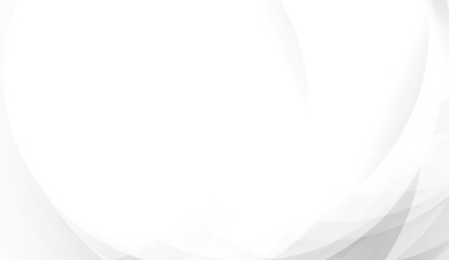 White curve abstract background