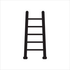 Step Ladder Icon Vector Illustration