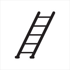 Step Ladder Icon Vector Illustration