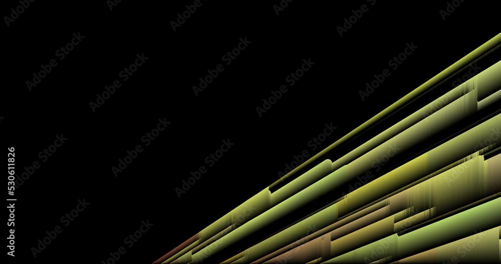 Poster abstract minimal background with black screen and geometric ease animation. copy space and fluid foo