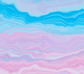 Purple and blue abstract background with waves.