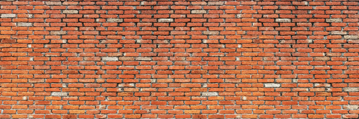 horizontal old brick wall for pattern and background,vector illustration
