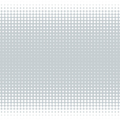Halftone dots pattern black grey