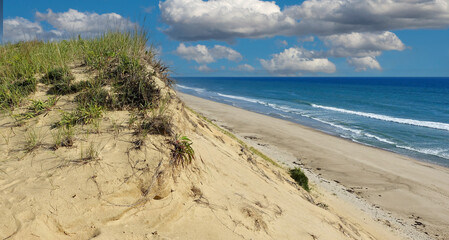 Cape Cod National Seashore  Beach and Ocean at Wellfleet, Massachusetts