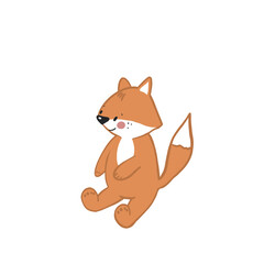 red fox cartoon