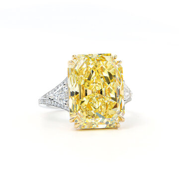 Yellow Diamond Ring