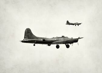 Word War II bombers - 530631203