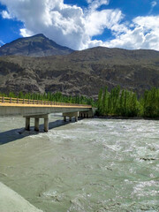 bridge over the river