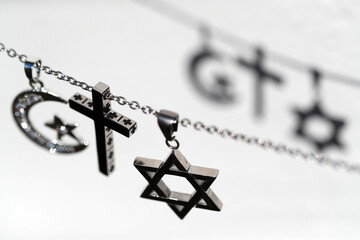 Fototapeta premium Faith and religion. Interreligious.
