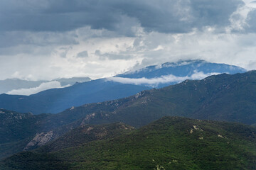 Storm brewing over the Pirenees