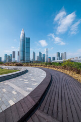 Fototapeta premium Buildings in Shenzhen China